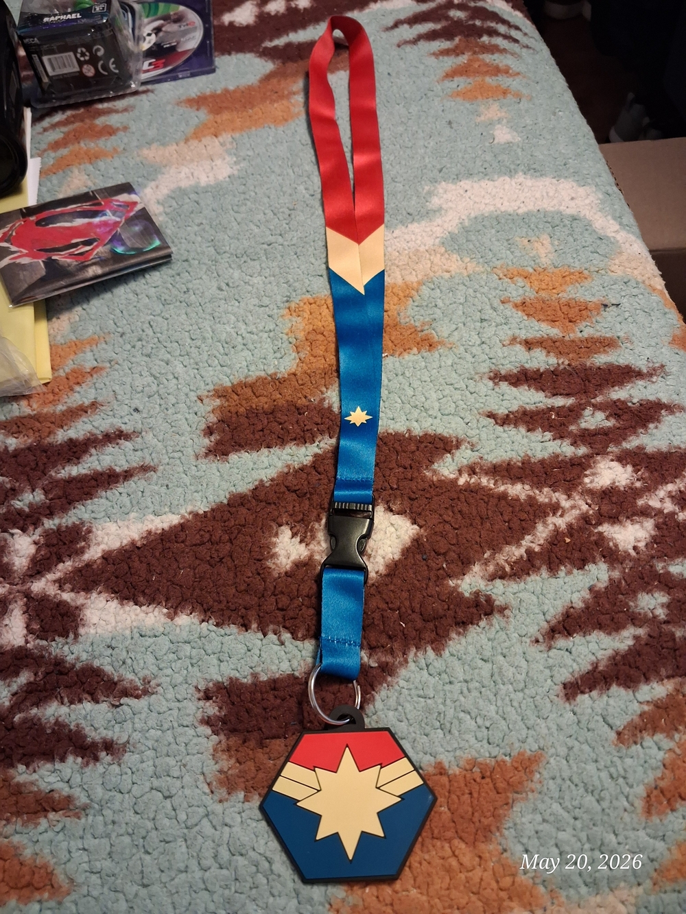Captain Marvel Lanyard